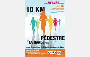 10 Kms de La Garde